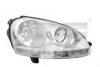 TYC 20-0317-25-2 Headlight